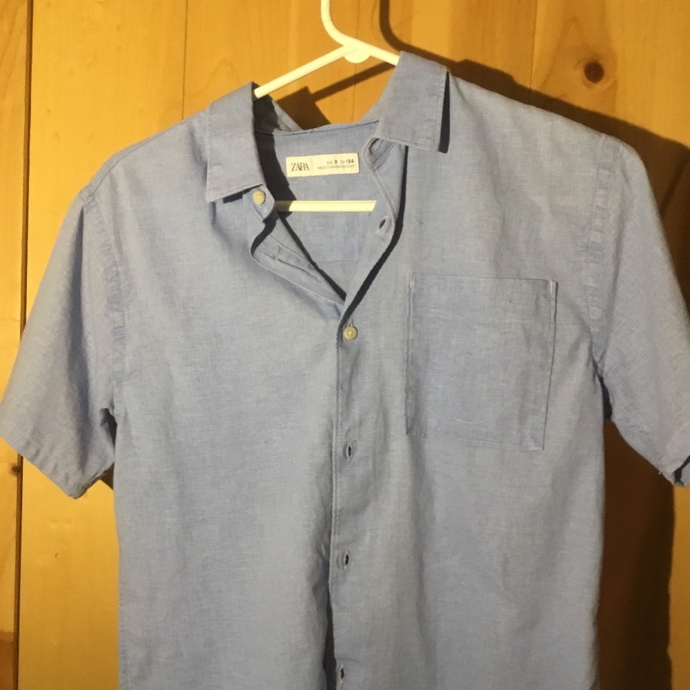 ZARA Linen blend - Boy’s shirt (9)